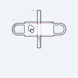 Custom Gift Bag with Handle Template