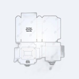 Custom Sleeve and Tray Rigid Box Template