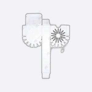 Custom Unique Shaped Box Template