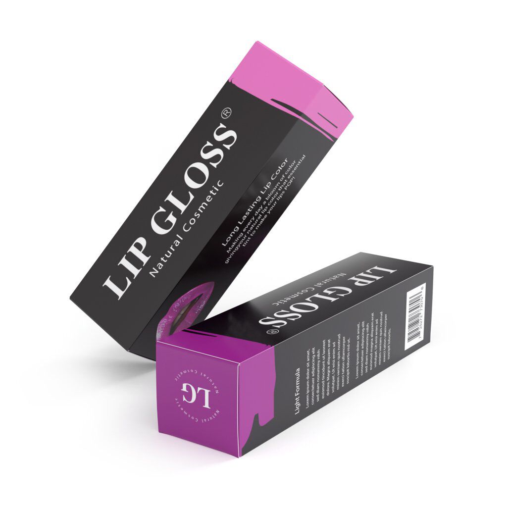 Lip Gloss Rigid Box Free Design | Lip Gloss Rigid Box Free Shipping | Lip Gloss Rigid Box Bulk Quantity | Lip Gloss Rigid Box No Minimum