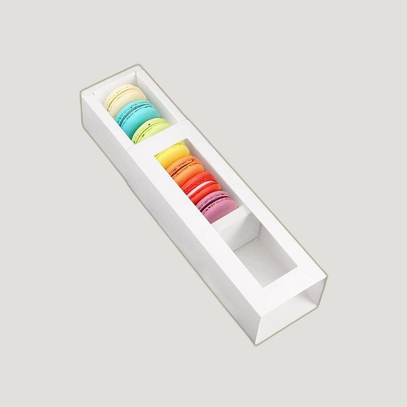 White Macaron Boxes Free Design | White Macaron Boxes Free Shipping | White Macaron Boxes Bulk Quantity | White Macaron Boxes No Minimum