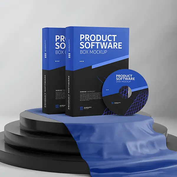 Black Software Box Free Design | Black Software Box Free Shipping | Black Software Box Bulk Quantity | Black Software Box No Minimum