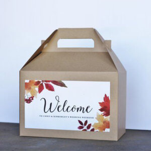 Kraft Paper Gable Box
